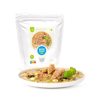 Hotové jídlo KetoDiet Hotové jídlo – krůta na asijský způsob (300 g)