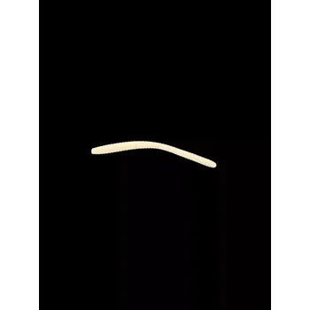 RYVALURES - TROUT WORM 2,8" (7cm) WHITE 20KS (PSTRUHOVÉ NÁSTRAHY )