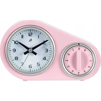 Kuchyňská minutka AURIOL Kuchyňský časovač / minutka ve stylu RETRO - RŮŽOVÁ (29/G-216)