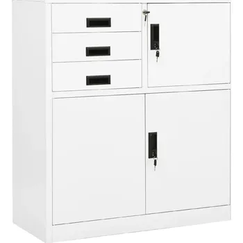 Komoda Komoda VidaXL 90 x 40 x 102 cm, bílá