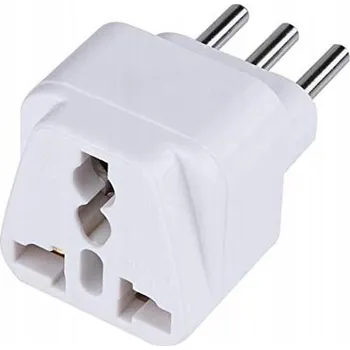 Elektrická zásuvka ADAPTÉR EU na TYP L (ITÁLIE) - ITALSKÁ ZÁSUVKA / ZÁSTRČKA X1