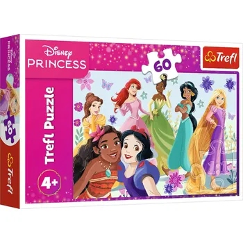 Puzzle 60dílné PUZZLE Princezna v akci Disney TREFL