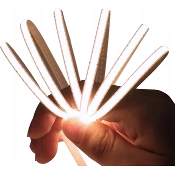 LED osvětlení LED COB pásek 12V 10W/m Neonově neutrální 320 diod světelná linka role 5m