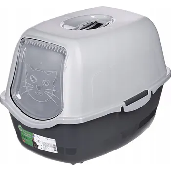 Toaleta pro kočku Diamentiq krytá kočičí toaleta 56 cm x 40 cm x 39 cm