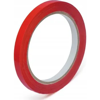 Lepicí páska Balicí páska Neopak červená, šířka 12 mm, délka 50 m, 1 ks