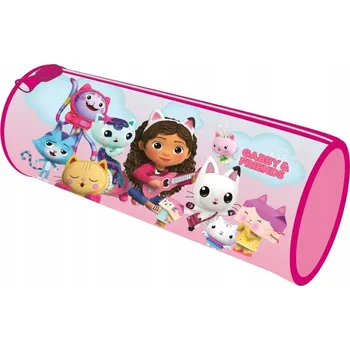 Domeček pro panenku GÁBININ KOUZELNÝ DOMEK GABBYS DOLLHOUSE Penál TUBA 23x8cm