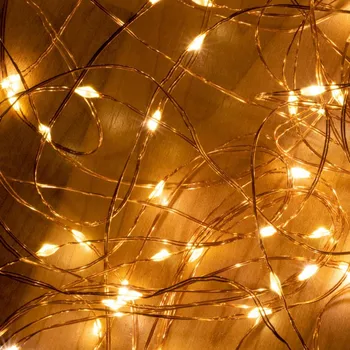 Vánoce Home ML 150/WW mikro LED světelný řetěz, 150 ks teplá bílá micro LED