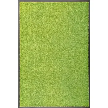 Rohožka Protiskluzová rohožka z polyamidu, zelená, 90x60 cm, PVC