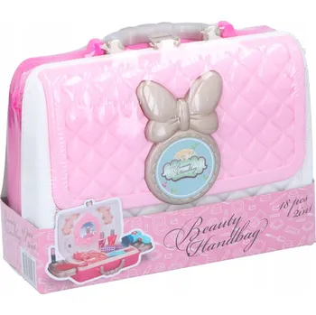 dětské šminky a malovátka KOSMETICKÁ TAŠTIČKA PRO DĚTI KABELKA KUFŘÍK SADA NA LÍČENÍ HRANÍ PŘÍSLUŠENSTVÍ