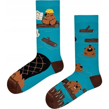 TakaPara Ponožky modré, velikost 46-49