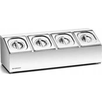 Dóza na potraviny GN Nádoba Forgast 21,5 mm nerezová ocel 0 l