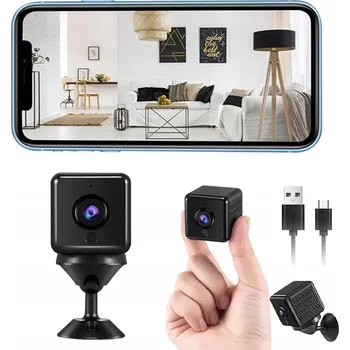 MINI ŠPIÓNÍ KAMERA DETEKCE POHYBU VZDÁLENÝ NÁHLED FULL HD WIFI SKRYTÁ