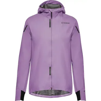 Běžecké oblečení Gore Concurve GORE-TEX Jacket Womens L scrub purple