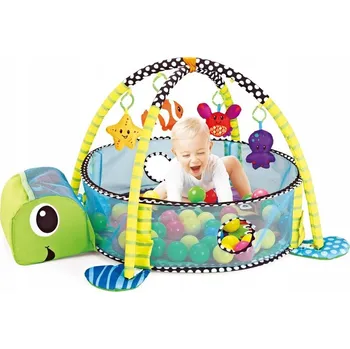 Hrací deka Vzdělávací podložka Picollo vícebarevná 3v1 0+