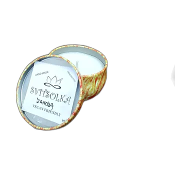 Svíčka Svitsolka Jahoda – ručně vyráběná svíčka v plechové dóze - Vů...