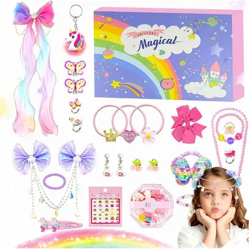 Kalendář Adventní Kalendář pro Dívky Kosmetika Bižuterie a Doplňky