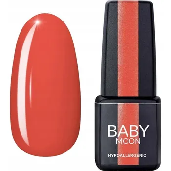 Přípravek na nehty Hybridní lak na nehty Baby Moon Red Chic Č. 10, 6 ml.