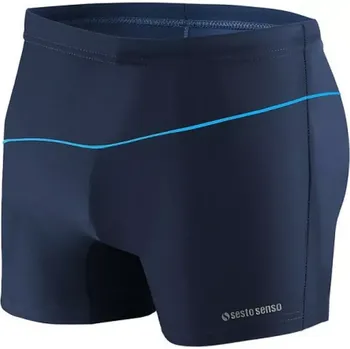 Pánské plavky Plavky pro muže Sesto senso BD 314 navy velikost L-50/52