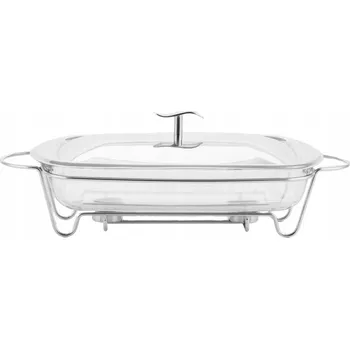 Žáruvzdorná mísa S OHŘÍVAČEM 3,6L kovové víko