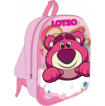 Dětský batoh Batoh, taška Disney Toy Wars Lotso 3D, 30 cm