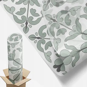 Obraz Fólie na okna a skleněné dveře 200 x 116 cm Rostlinný vzor