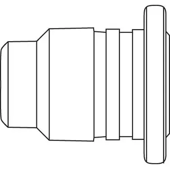 Páječka Tryska na horký plyn 0G132HE/SB pro sadu pájení plynem Independent Ersa
