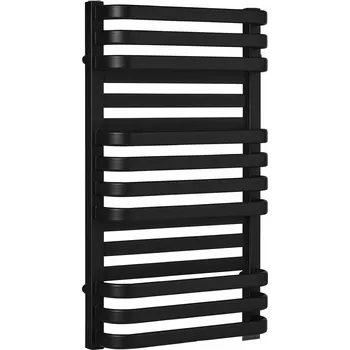 Radiátor Koupelnový radiátor vodní Luxrad 1 W 43 x 73 mm černý