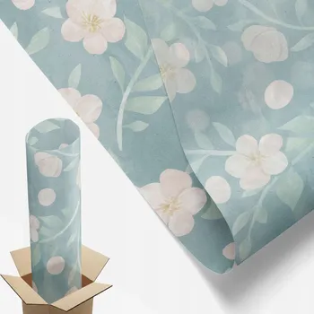 Obraz Mléčná Fólie Vitrážová na Okna a Skleněné Dveře 200x116 cm Pastelové Květiny