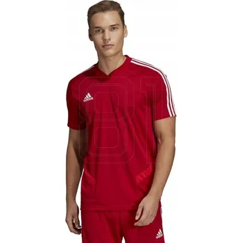 Pánské tričko ADIDAS TIRO 19 TRAINING JERSEY ČERVENÉ D95944 vel. S