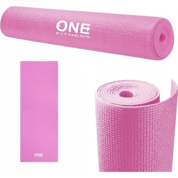 podložka na cvičení Podložka na cvičení One Fitness 173,5 cm x 61 cm růžová