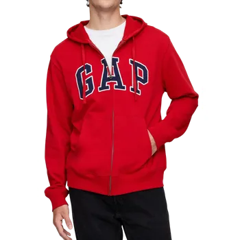Oblečení a móda Mikina s kapucí GAP Herritage Logo Fullzip 868454-08 Velikost XXL