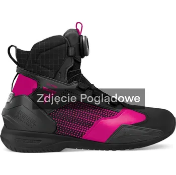 Moto obuv REBELHORN CORE BLACK PINK MOTORCYCLE BOOTS - 42