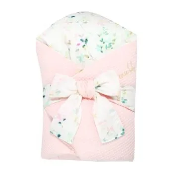 Zavinovačka enie baby Péřová zavinovačka 80x80 cm SPRING LEAVES /