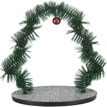 Xmas Massage - vánoční masážní oblouk pro kočky, 44 x 42 cm