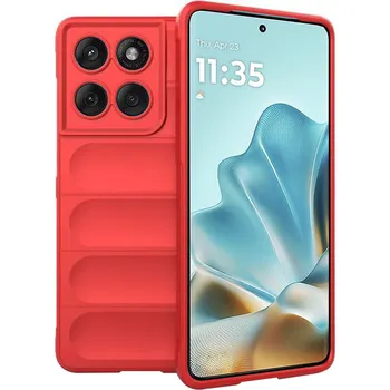 Pouzdro na mobilní telefon Techsuit Magic Shield pro Motorola Edge 60 Edge 60 Fusion červená