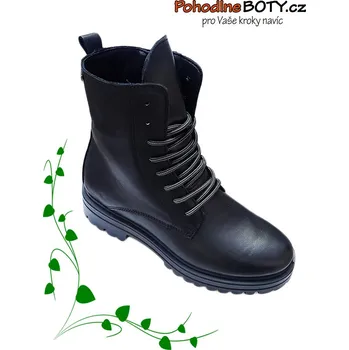 Dámská zimní obuv IMAC Dámské hnědé zimní kotníkové boty workerky Hnědá