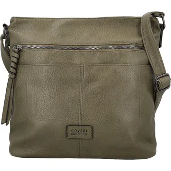 Dámská crossbody kabelka tmavě zelená - Coveri Chantalls new zelená