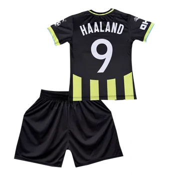 Numberoplus Dětský fotbalový dres Komplet FC Manchester City - Haaland Etihad Airways Velikost: 10-let (vel.134)