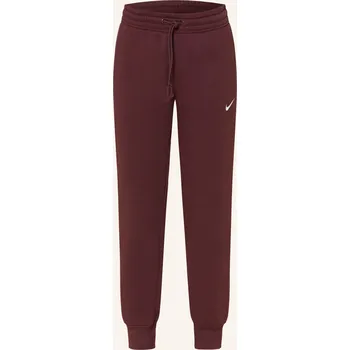 Nike Dámské Tepláky Sportswear Phoenix, tmavě červená, 42