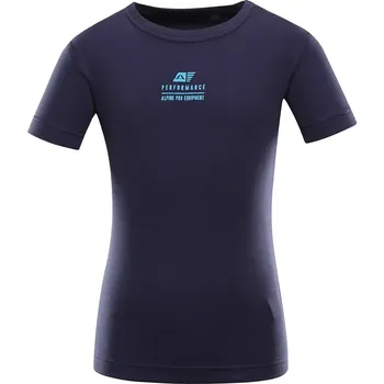 Pánské oblečení Dětské rychleschnoucí tričko ALPINE PRO BASIKO velikost 116-122 mood indigo