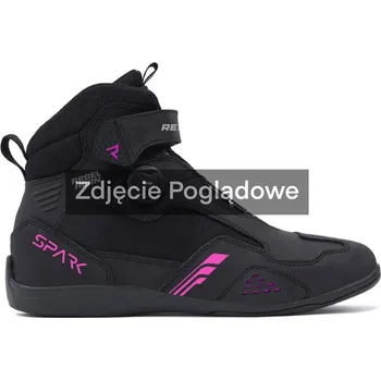 Moto obuv REBELHORN SPARK 3 BLACK PINK MOTORCYCLE BOOTS - 40