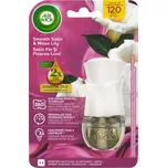 Air Wick Elektrický osvěžovač vzduchu strojek a náplň jemný satén a měsíční lilie 19ml