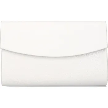 Kabelka Bílé pevné psaníčko 7182