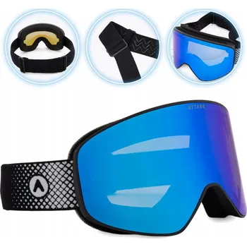 Sjezdové lyžování Lyžařské brýle ATTABO Kinik černé OS