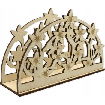 Vánoční dekorace Ubrouskovník LELEMAKERS dřevěný 1 ks