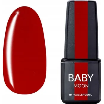 Přípravek na nehty Hybridní lak Baby Moon Red Chic Č. 15, 6 ml.