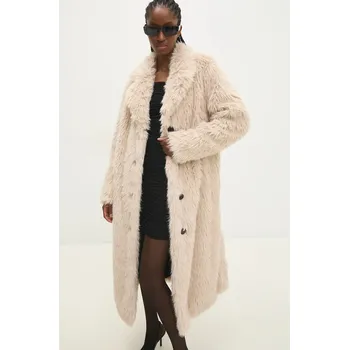 Dámský kabát Kabát Answear.LAB 22894.3520.HWK béžová 80X, vel. M