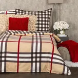 4Home Flanelové povlečení Kostka, 160 x 200 cm, 70 x 80 cm 79981691