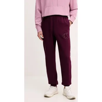 Tepláky Calvin Klein Jeans LV04RD252G fialová 49X, vel. XXL