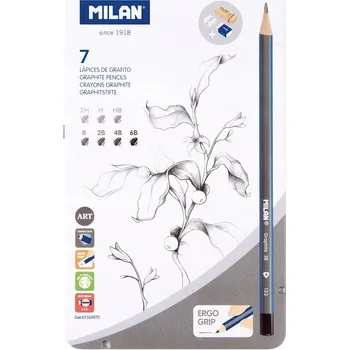 Vrták Tradiční tužka Milan 6B 1 ks